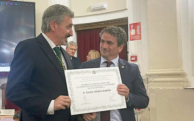 Los veterinarios de Castilla-La Mancha premian a Ángel Gómez Martín por su trayectoria investigadora en el sector ovino y caprino