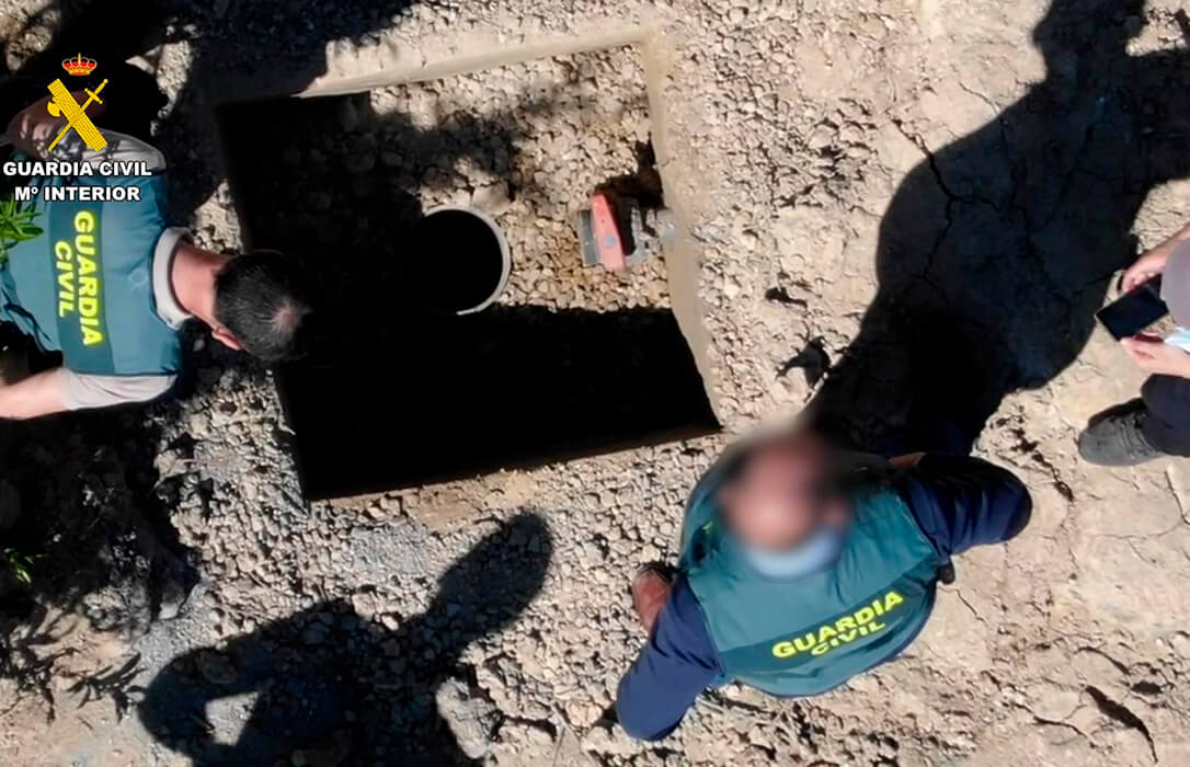 Cinco investigados por transformar ilegalmente 400 hectáreas de secano en regadío y obtener más de 829 millones de litros de agua sin control al año
