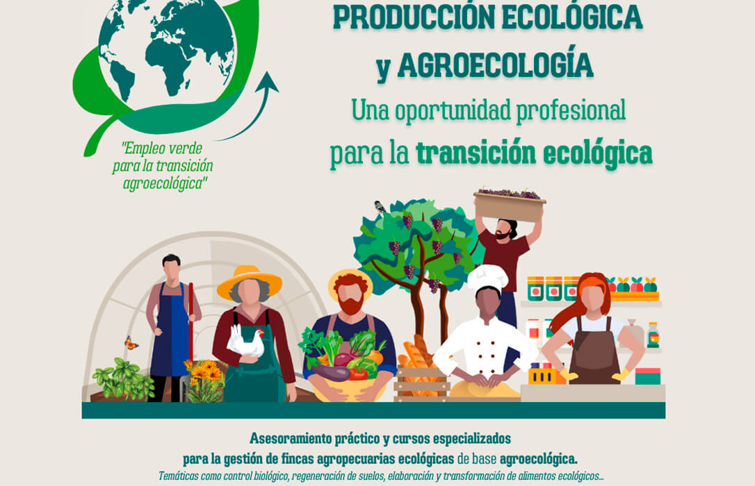 Producción ecológica y agroecología: Una oportunidad profesional para la transición agroecológica de la mano de SEAE y Empleverde+