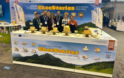 Los quesos españoles muestran su calidad y versatilidad en la prestigiosa feria NRA de Chicago de la mano de Inlac