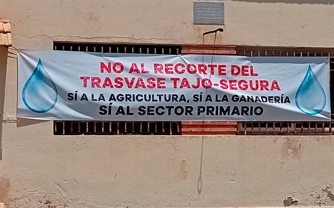 Alegaciones de los regantes para frenar los recortes del trasvase Tajo-Segura y garantizar el derecho al agua del regadío valenciano