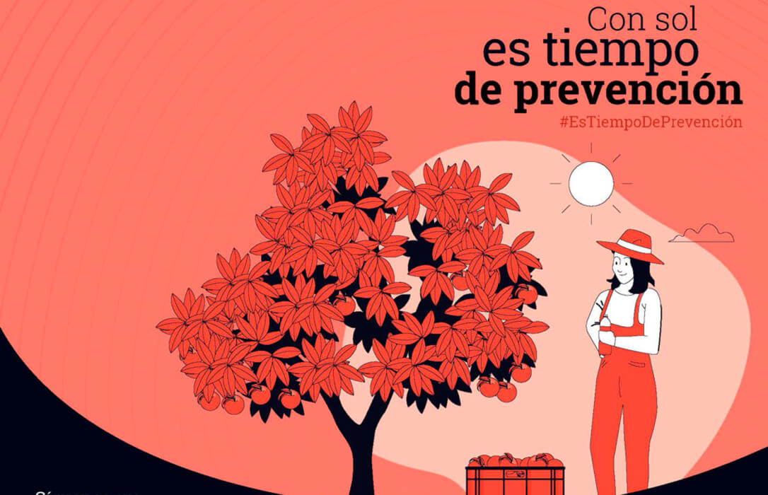 La Inspección de Trabajo recuerda a las explotaciones agrícolas y ganaderas la obligación de prevenir los golpes de calor en horario laboral