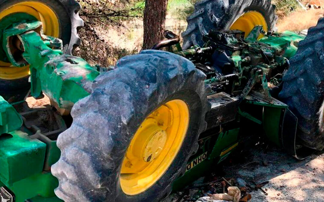Tres fallecidos desde el fin de semana de entre 61 y 81 años por sendos accidentes cuando trabajaban en el campo con un tractor
