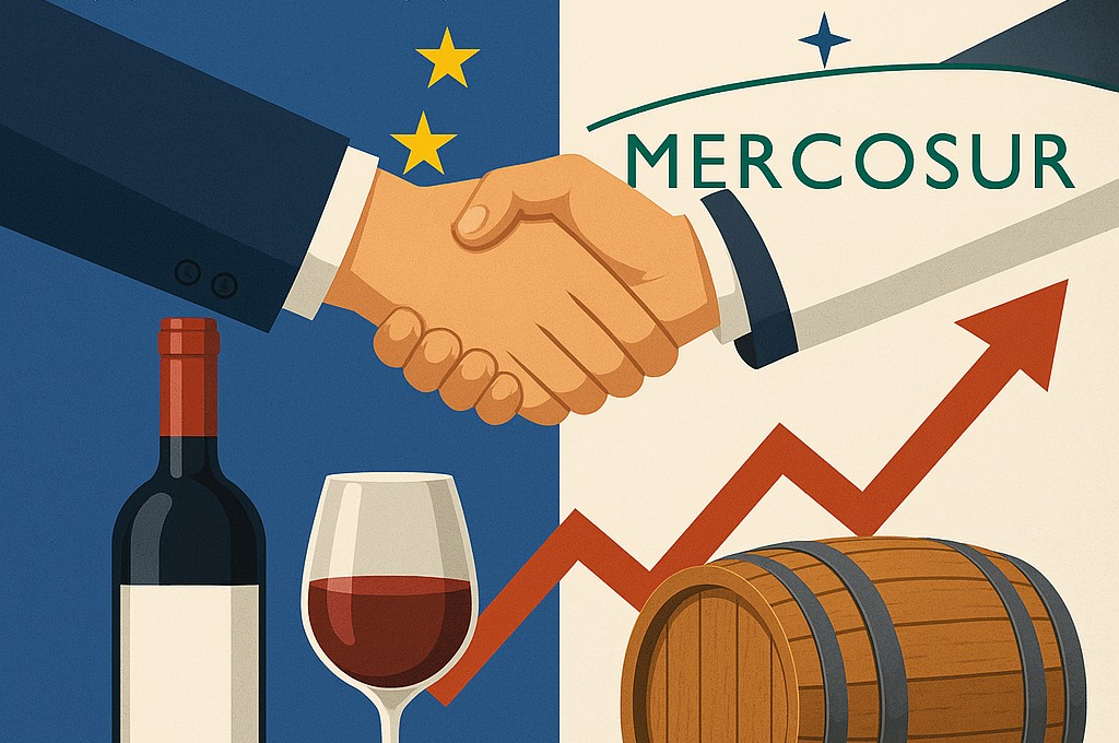 La FEV y el conjunto de bodegas europeas piden a la Ce que adopte cuanto antes el acuerdo con Mercosur para avanzar hacia su ratificación