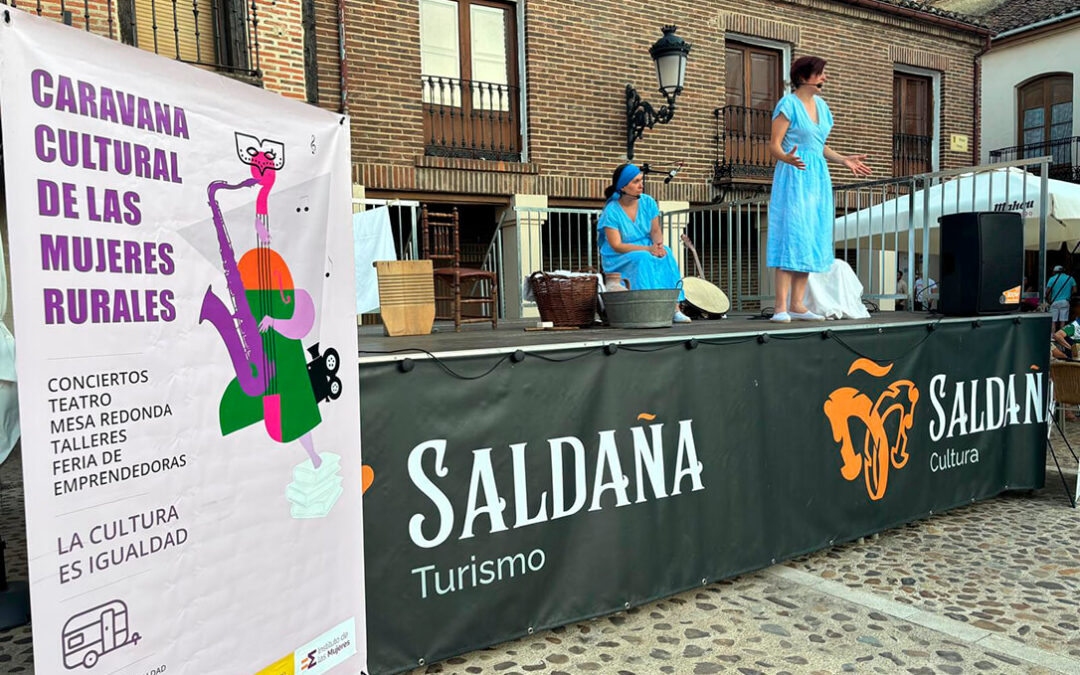IV Caravana Cultural convierte a Saldaña en epicentro de la cultura rural con perspectiva de género con cultura, igualdad y emprendimiento
