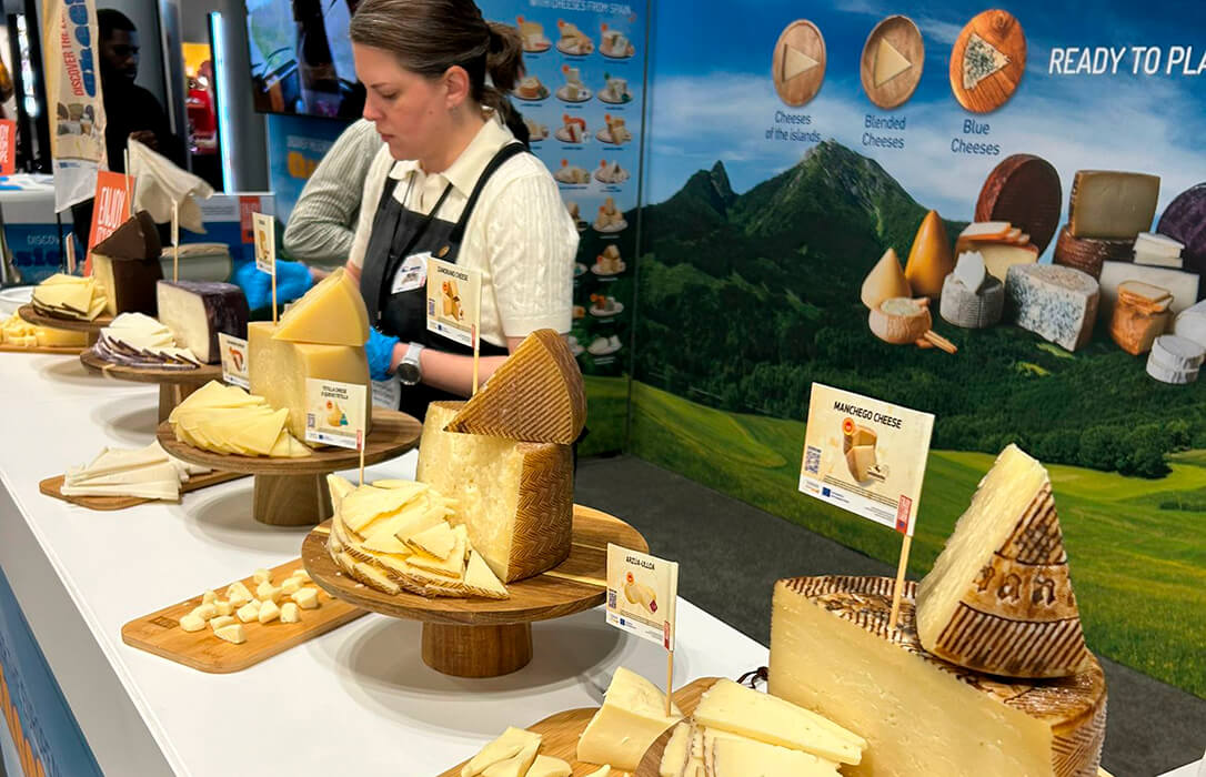 Los quesos españoles refuerzan su posición en el mercado de EE. UU. desde las ferias Good Food Mercantile y Summer Fancy Food de Nueva York