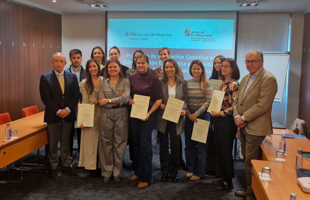 La Junta de CyL mejora la competitividad de las empresas agroalimentarias con la formación en marketing y comunicación a sus ejecutivos