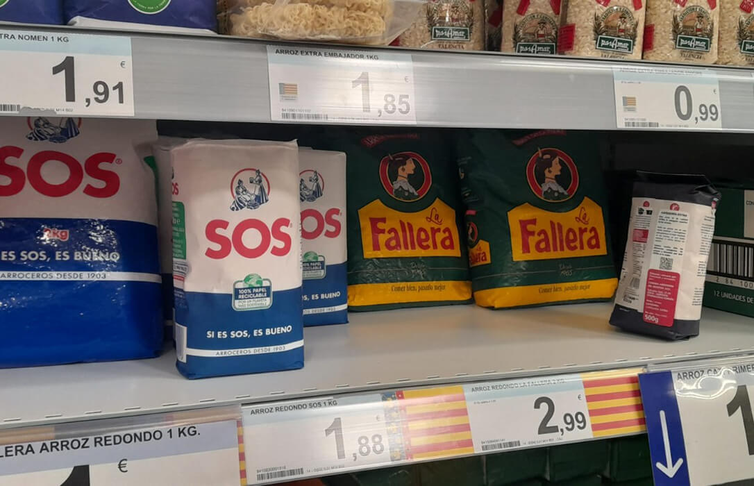 El fraude del ‘arroz valenciano’: Sin una respuesta de la Generalitat, denuncian los incumplimientos normativos en las etiquetas de marcas de arroz