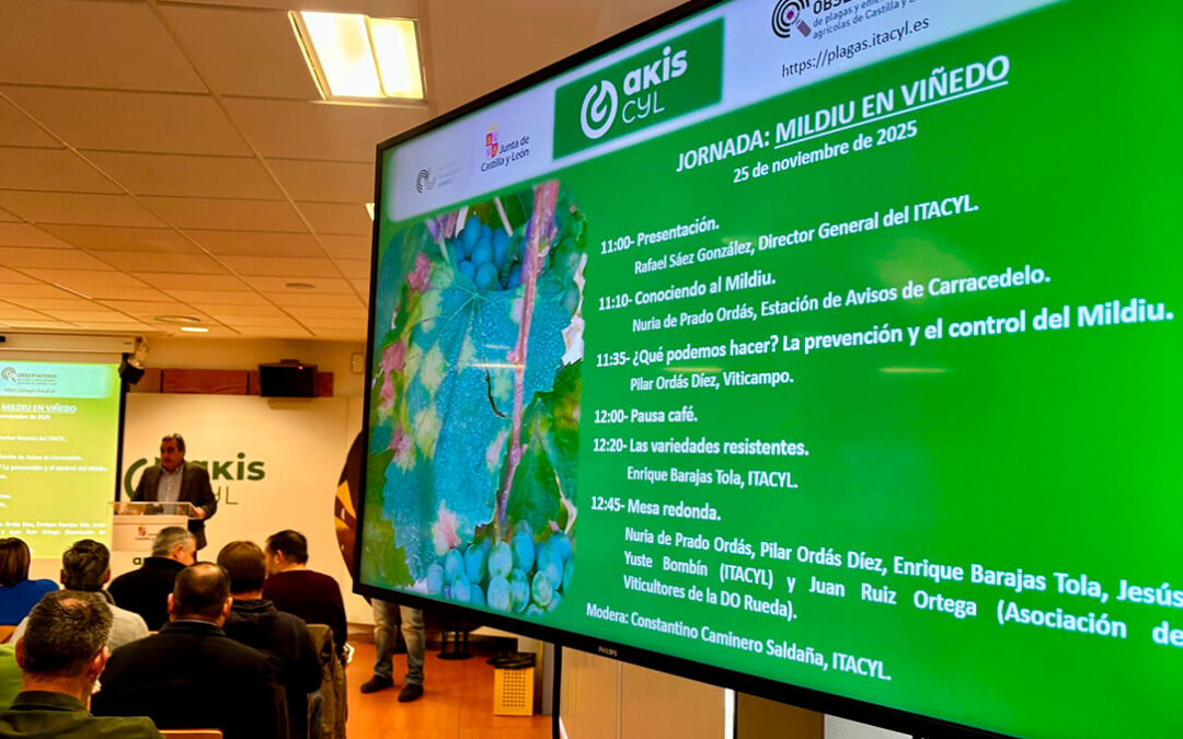 Castilla y León forma en prevención y tratamiento frente al mildiu a más de un centenar de profesionales del sector del vino de la Comunidad