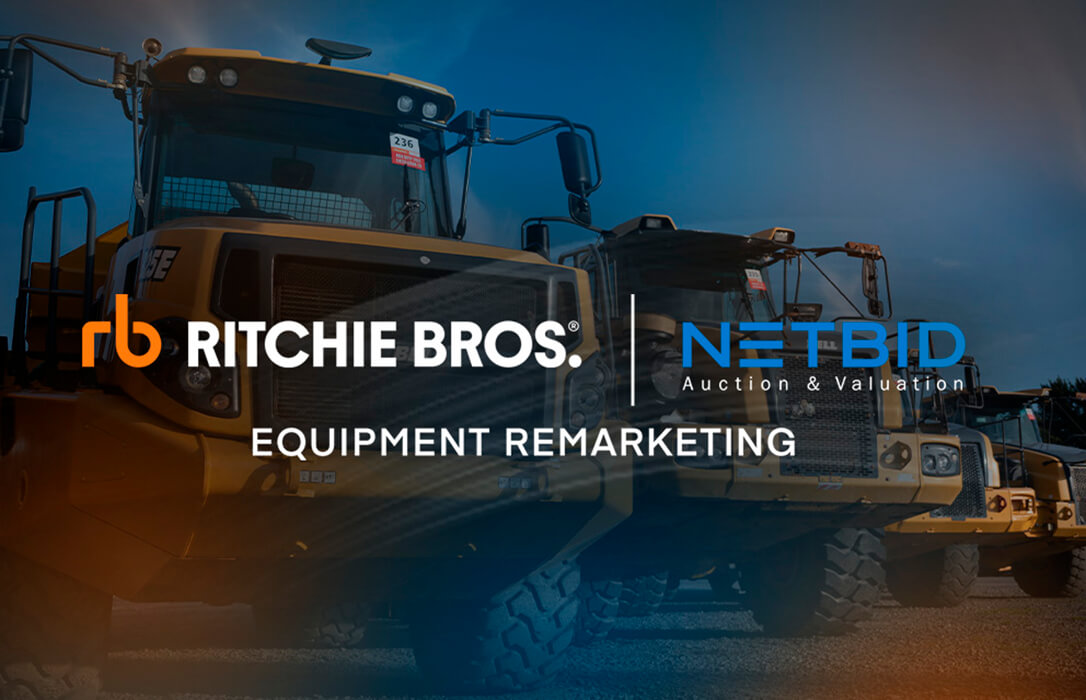 Ritchie Bros. y NetBid establecen una alianza para optimizar la gestión y venta de activos en procesos de insolvencia y reestructuración empresarial