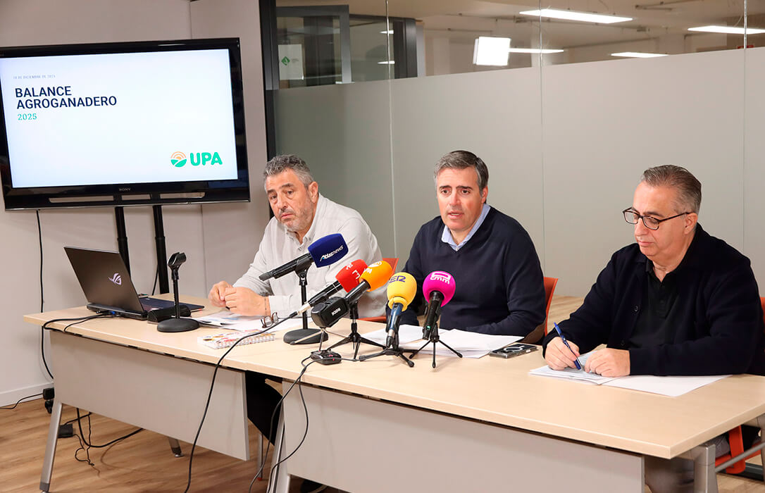 Balance 2025 UPA: los (previsibles) buenos macro datos ocultan una situación muy compleja para miles de agricultores y ganaderos