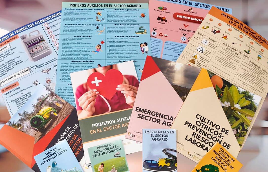 Arranca una campaña online con materiales didácticos para reforzar la prevención de riesgos laborales en el ámbito agrario