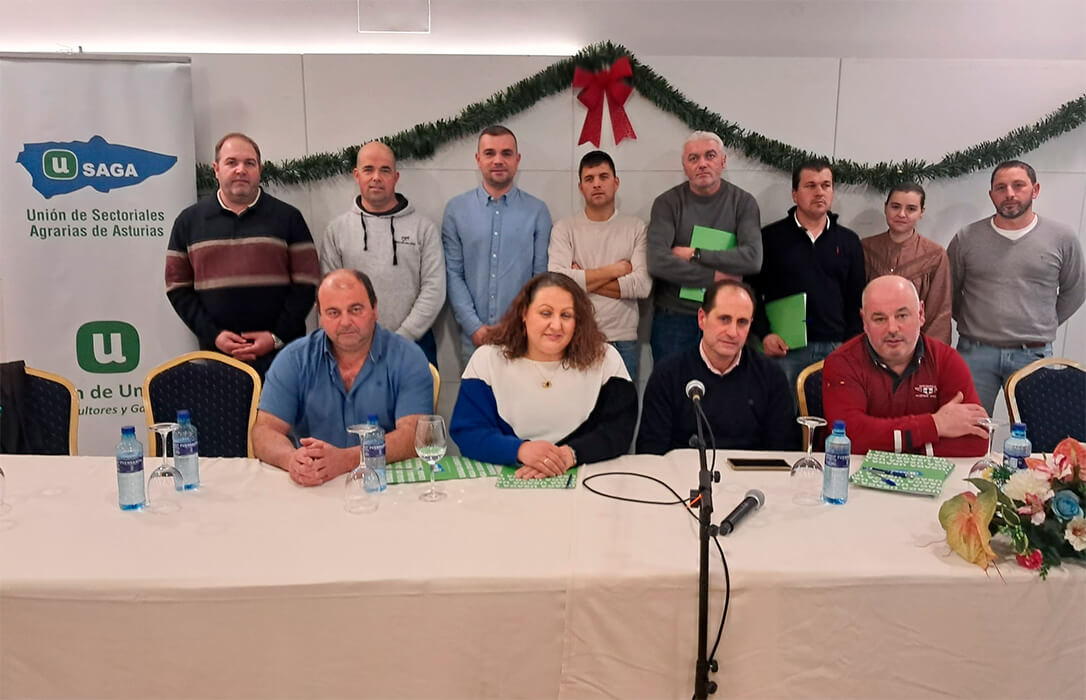 Cambio en USAGA, que renueva su Comisión Ejecutiva y refuerza su compromiso con los ganaderos y agricultores asturianos