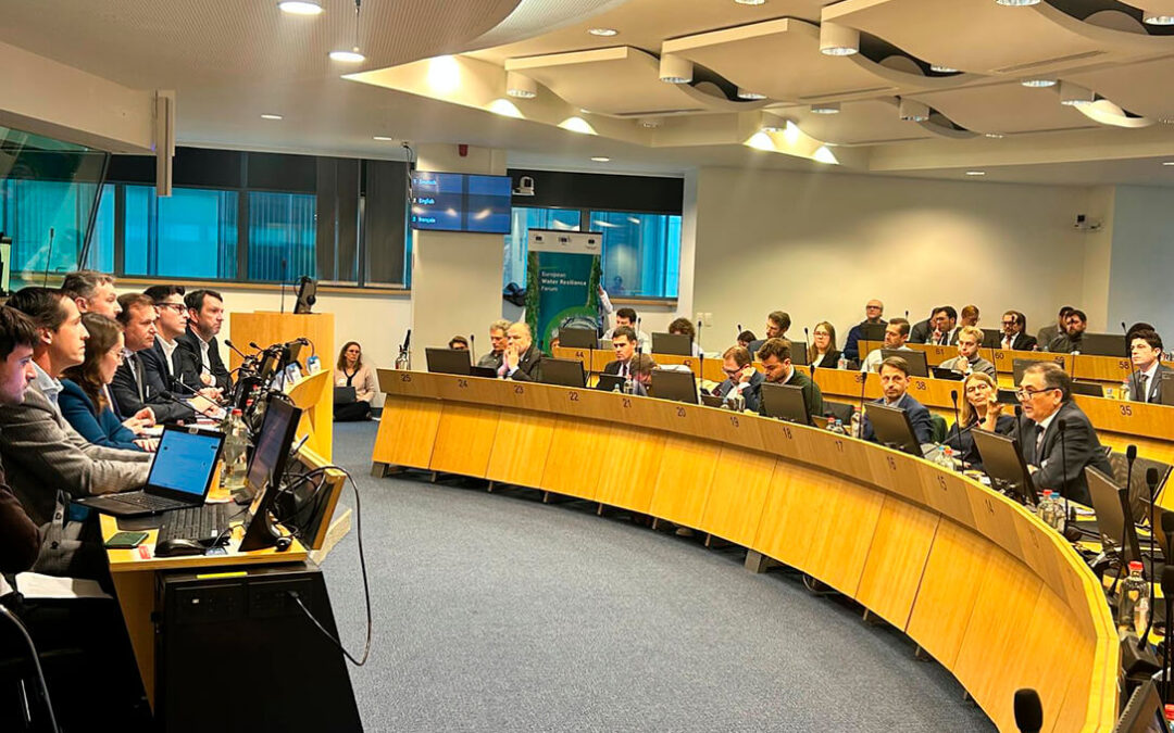 Andalucía presenta sus planes para mejorar la seguridad hídrica en el I Foro Europeo de Water Resilience, en Bruselas