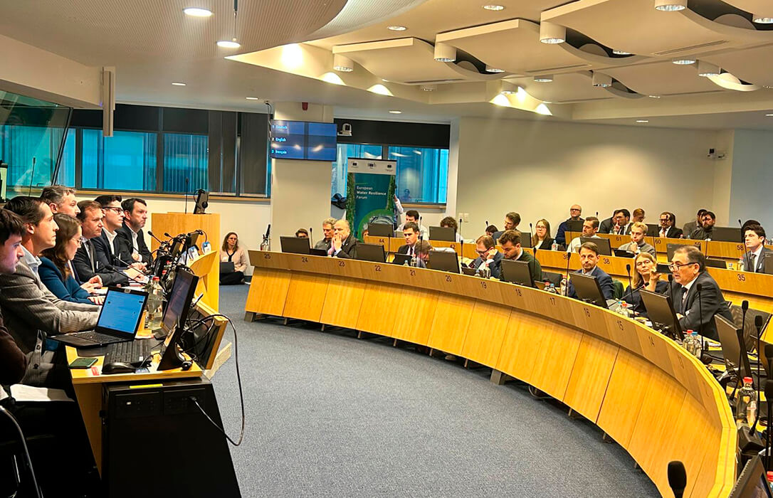 Andalucía presenta sus planes para mejorar la seguridad hídrica en el I Foro Europeo de Water Resilience, en Bruselas