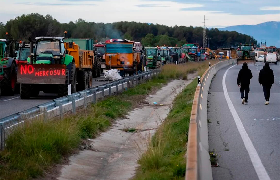 El visto bueno de los países de la UE permitirá que se firme el acuerdo con Mercosur el día 17 pese al anuncio de nuevas protestas agrarias