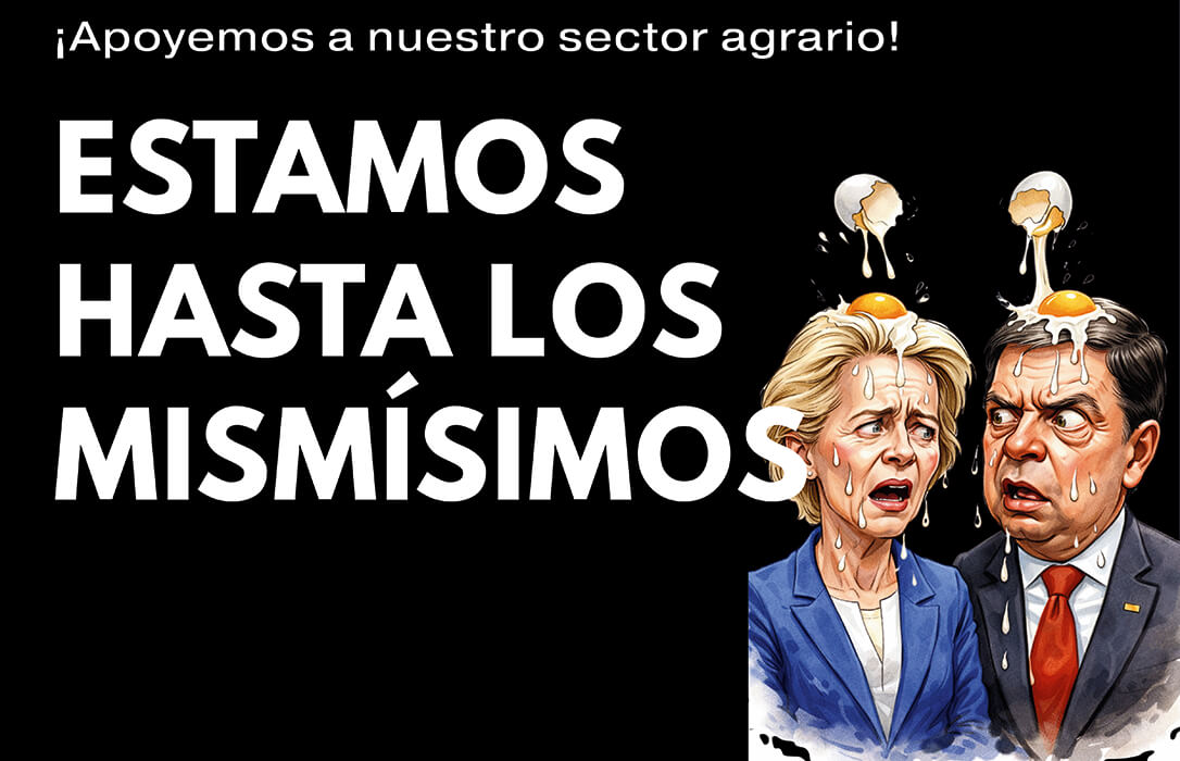 Del ‘No a Mercosur’ al ‘Nos sobran los motivos’ para acabar en un ‘Estamos hasta los mismísimos’: el campo español inicia su semana de protestas