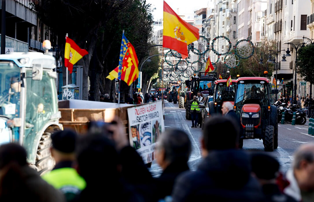 Año nuevo, protestas viejas: Hasta en ocho puntos diferentes de España habrá tractoradas  contra Mercosur este jueves y viernes
