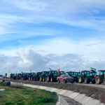 Una movilización histórica con cerca de 2.500 tractores en Extremadura deja patente la necesidad de dar respuesta a los problemas del campo