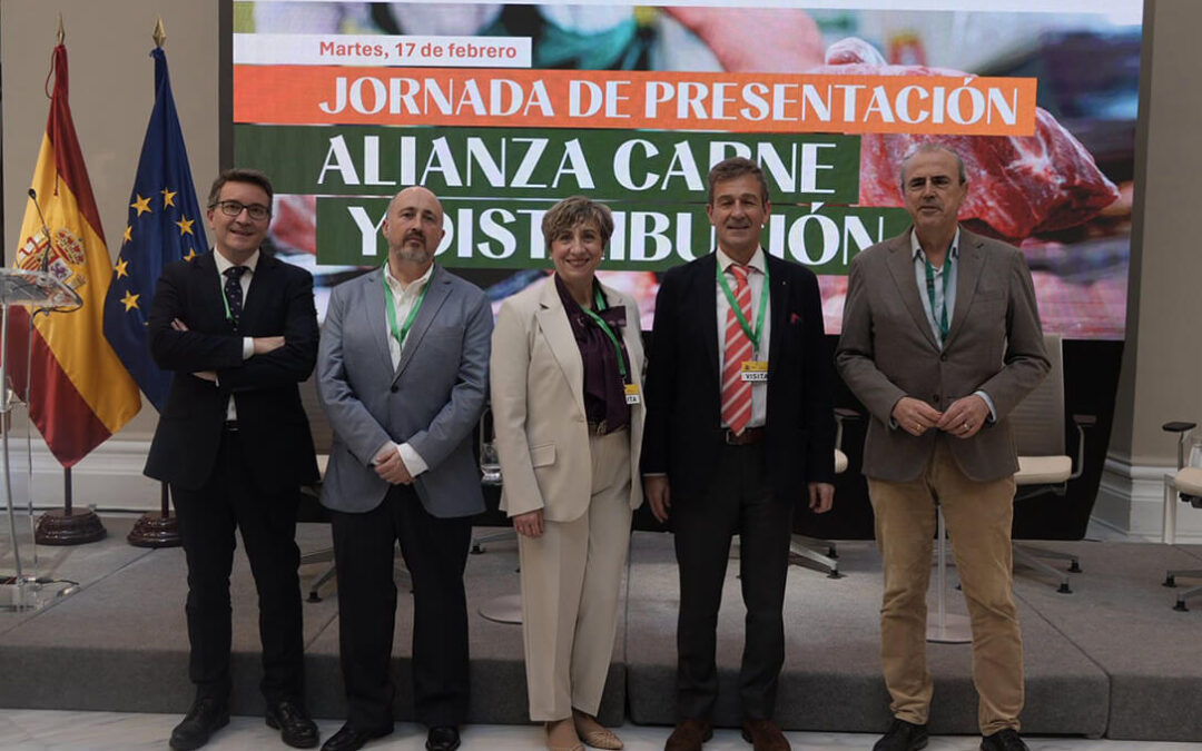 Presentada la Alianza Carne y Distribución con la idea de poner en marcha una mesa de diálogo permanente con el Ministerio de Agricultura