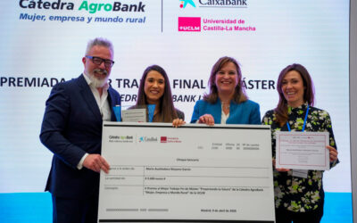 La Cátedra AgroBank de la UCLM premia un Trabajo de Fin de Máster sobre el efecto de las políticas públicas de empleo en el medio rural