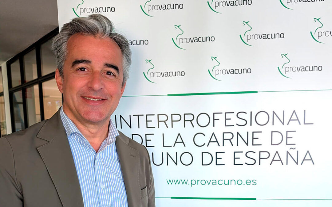 Raúl Sanz, elegido nuevo presidente de Provacuno, apuesta por nuevos mercados, mejorar la sostenibilidad del sector y trabajar en la huella de carbono