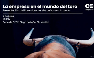 El toro de lidia lleva hasta la CEOE el impacto económico, ambiental y cultural que representa la tauromaquia