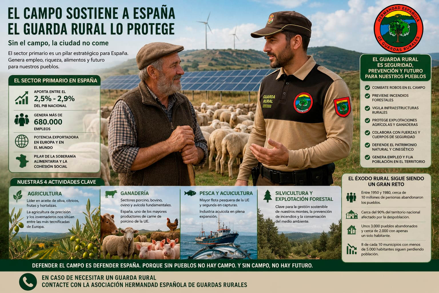 El guarda rural: una figura clave para frenar el éxodo rural y proteger ...