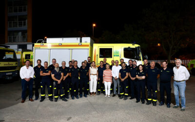 Los bomberos de la provincia de Cádiz se recorrerán media España para colaborar en la extinción del incendio de Ávila