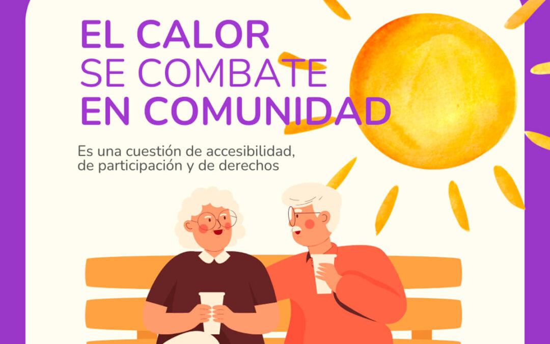 El calor, factor de riesgo entre las personas mayores, se combate mejor desde la comunidad en el medio rural
