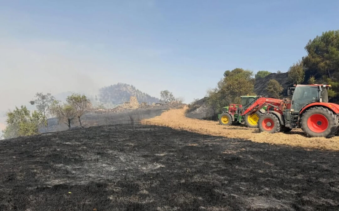 Enfado y críticas porque la agraria y la ganadera sean las únicas actividades que se limitan por riesgo de incendios