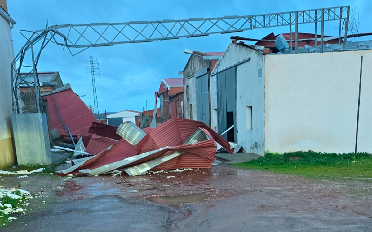 De las promesas a la realidad: lamentan que el 40% de las ayudas por los daños de las borrascas sigue sin llegar al campo